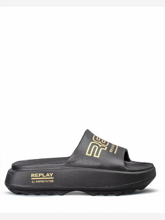 Flip Flops in Black Colour