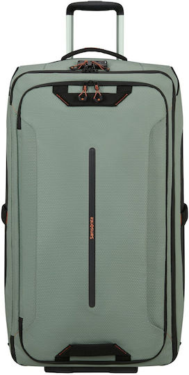 Samsonite Ecodiver Пътна Чанта Зелена С Колела Текстилна