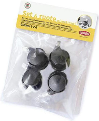 Stefanplast Wheels for Dog Transport Cage
