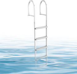Vevor Aluminum Light Blue Pool Ladder Vevor Aluminum Light Blue Pool Ladder