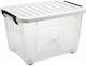 Tns Storage Box Transparent 45l 50x35.5x31cm