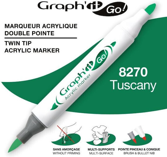 Graph' it Acrylic Marker Tuscany