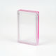 Magnetic Transparent Acrylic Case Bumpred Psa Graded Card Neon Pink Protective Frame Reinforcement – Premium Display Stand