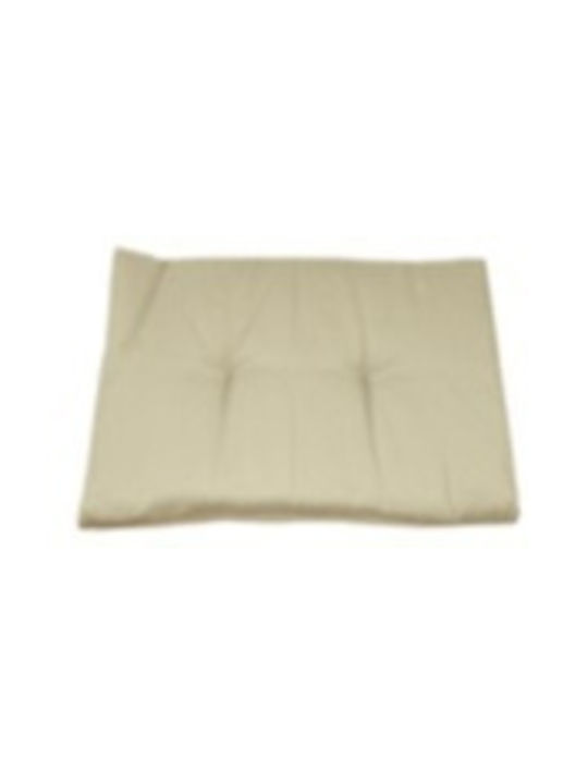Velco Perna Scaunului De Grădină Ecru 45x45cm
