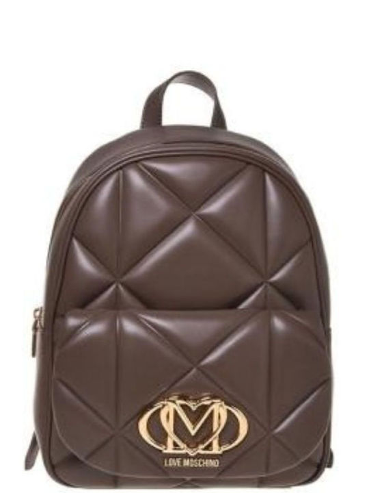 Moschino Women's Brown Backpack Bag