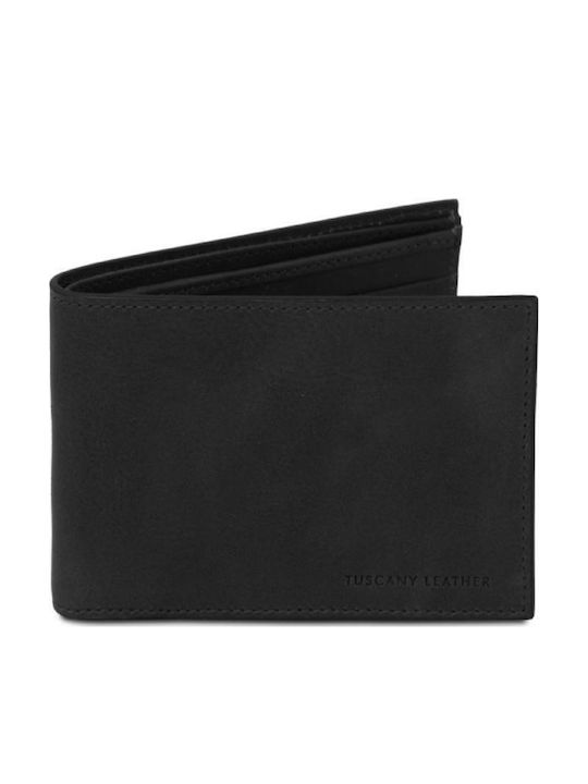 Tuscany Leather Leather Men's Wallet Black