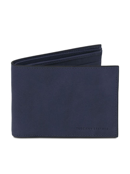 Tuscany Leather Leather Men's Wallet Blue