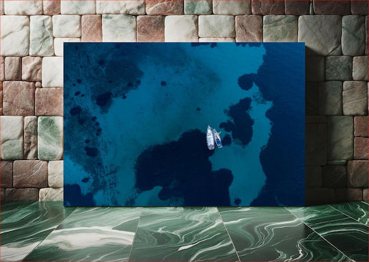 Πίνακας Aerial View Sailboats On Blue Sea Εναέρια Άποψη Ιστιοπλοϊκών Στη Γαλάζια Θάλασσα 170x115 Πίνακας Aerial View Sailboats On Blue Sea Εναέρια Άποψη Ιστιοπλοϊκών Στη Γαλάζια Θάλασσα 170x115