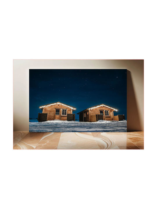 Panou Night Cabins Under Stars Nopți De Cabine Sub Stele 150x100