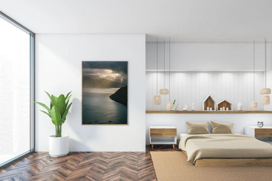 Πίνακας Misty Sunrise Over Sea Misty Sunrise Over Sea 70x100 Πίνακας Misty Sunrise Over Sea Misty Sunrise Over Sea 70x100