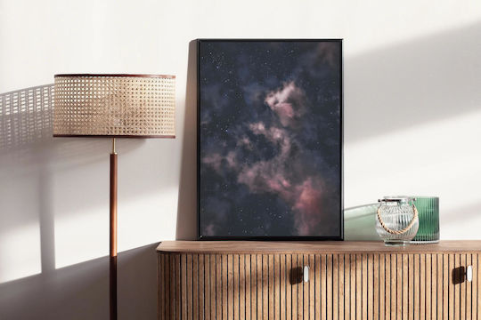 Панел Night Sky Stars Clouds Нощно Небе Звезди Облаци 70x100