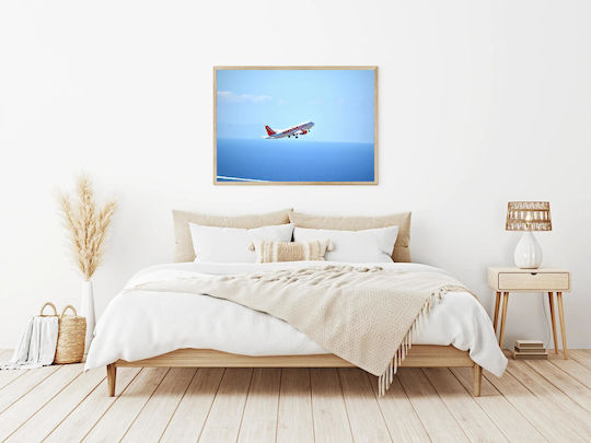Airplane Taking Off Over The Sea Αεροπλάνο Που Απογειώνεται Πάνω Από Τη Θάλασσα 1 Airplane Taking Off Over The Sea Αεροπλάνο Που Απογειώνεται Πάνω Από Τη Θάλασσα 1