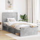 vidaXL Wooden Bed Headboard Gray 97x100cm