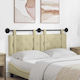 vidaXL Beige Leather Bed Headboard Cushion 130x...