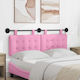 vidaXL Fabric Pink Bed Headboard Cushion 150x55cm