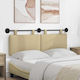vidaXL Fabric Bed Headboard Cushion Green 150x55cm