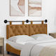 vidaXL Fabric Bed Headboard Cushion Brown 150x55cm