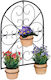 Relaxdays Suport Pentru Plante Negru 60x43x14,5 cm