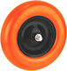 Relaxdays 10052802_237 Räder aus Gummi 390x100mm
