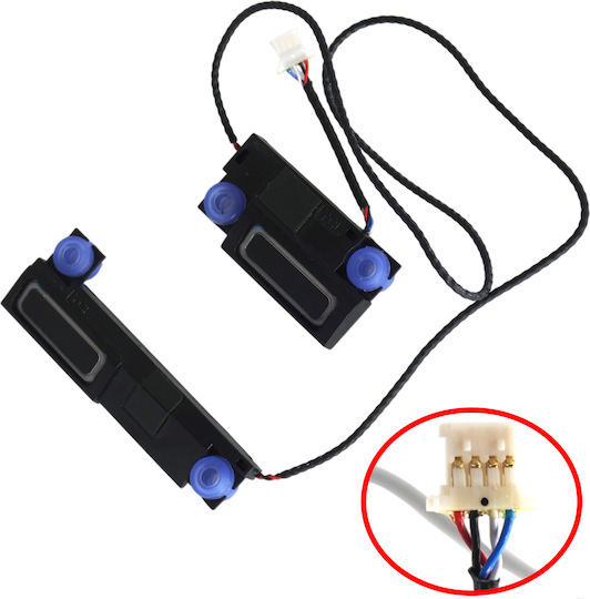 Speaker Set Speakers Pair Laptop Lenovo Thinkpad E16 Gen 2 2509 21m5 21m6 21ma 21mb 5sb1m72348 Pk230014tc2 5sb1m72349 5sb1m72350 Speakers Left+Right Code 1-spkr409