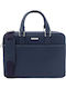 Tuscany Leather Shoulder / Handheld Laptop Bag in Blue Color TL142551