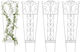 Trellis Climbing Plants Relaxdays Curved Design...