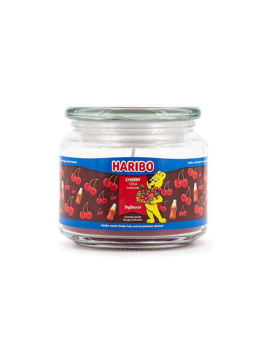 Relaxdays Aromatic Candle In Red Jar 300gr