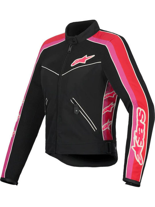 Alpinestars Stella T-Dyno Air Дамско Мотоциклетно Яке Лятно Черно/Червено Alpinestars Stella T-Dyno Air Дамско Мотоциклетно Яке Лятно Черно/Червено