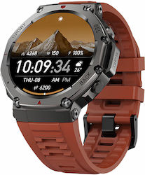 Microwear DM58 GPS 45mm Red Silicone