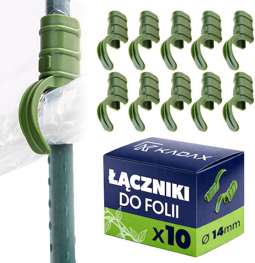 Kadax Clip Pentru Fixarea Foliei Pe Țevi 16 Mm 10 Bucăți