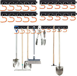 Relaxdays Wall-mounted Garden Tool Holder Relaxdays Wall-mounted Garden Tool Holder