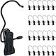 Set 25 Boot Clips Relaxdays 10.5x5x2cm Multicolor