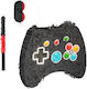 Relaxdays Set Controler Pinata Albastru Roșu Negru 41x10x51 Cm