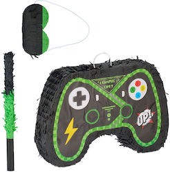 Relaxdays Pinata Controller Set Dark Green Green Black 28x8x42 Cm Relaxdays Pinata Controller Set Dark Green Green Black 28x8x42 Cm