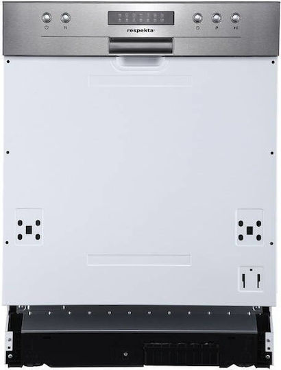 Respekta Metallic Silver Waste Bin
