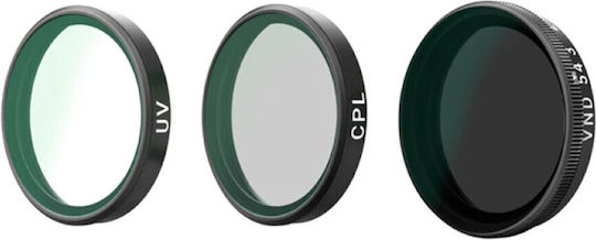 Telesin Cpl Vnd8 Uv Filter Set Dji Osmo Action 6 3 Pcs
