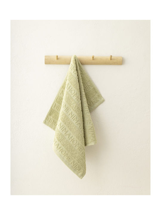 Nima Kitchen Towel Made of 100% Cotton in Green...