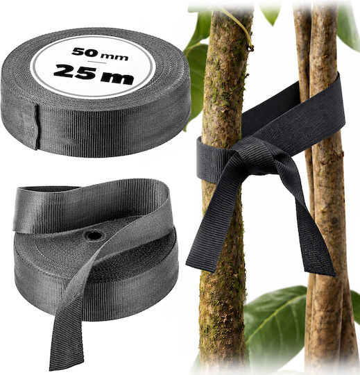 Kadax Pflanzenstützen & Bindematerial Strip 50 Mm x 25 M Schwarze