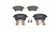 Bosch Bremsbelag Set Scheibenbremse