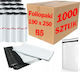Weißer Kurierbeutel B5 190x250mm 1000 Stück