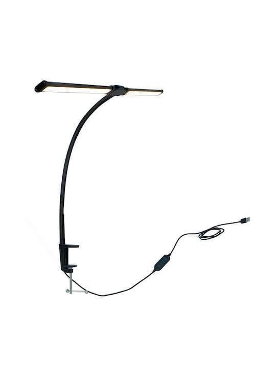 Relaxdays Φωτιστικό Τοίχου LED Μαύρο 50x5.5x61εκ.