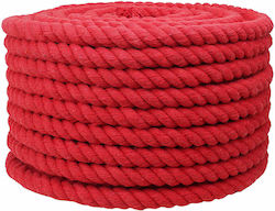 vidaxl Seil Rotes 1,6 X 1,6 X 2500 cm Baumwolle