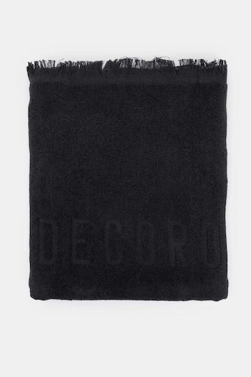 Decoro Decoro Strandtuch Schwarz