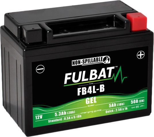 Fulbat Ful Gel Batterie Fb4l-b Yb4l-b Gel Wartungsfrei