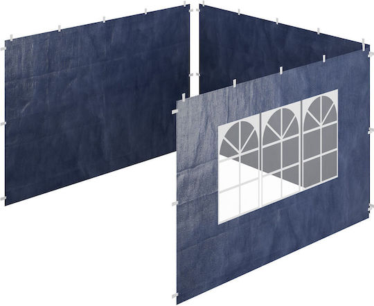 Relaxdays Wasserdichter Planen 3x2m Weiß