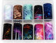Luxorise Nail Art Transfer Foil Set #14 Cosmos 10 Pcs