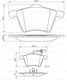 Bosch Brake Pad Set Disc Brake 0 986 494 415