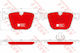 Trw Gdb1502dte Brake Pad Set Disc Brake