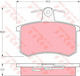 Trw Gdb814 Brake Pad Set Disc Brake