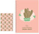 Academic Spiral Diary Ekdosis 2026-2027 Weekly Horizontal 14x21 School Cool Cactus 1 685